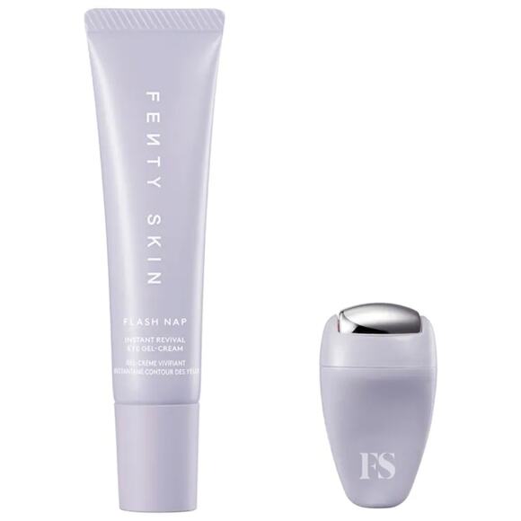Fenty Skin Flash Nap Instant Revival Eye Gel Cream + Eye Massage Tool - Picture 1 of 6